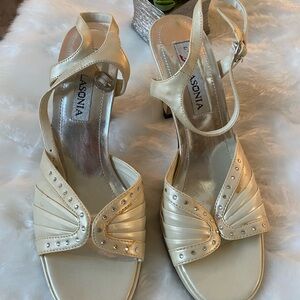 Ivory color heels